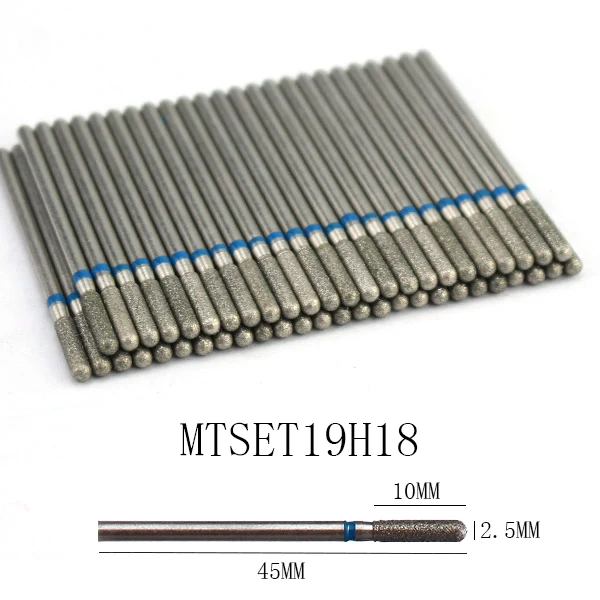50pc Diamant Nagel Bohrer Häutchen Sauber Bit Set Fräser für Maniküre Elektrische Cutter Bits Zubehör Abgestorbene Haut entfernen