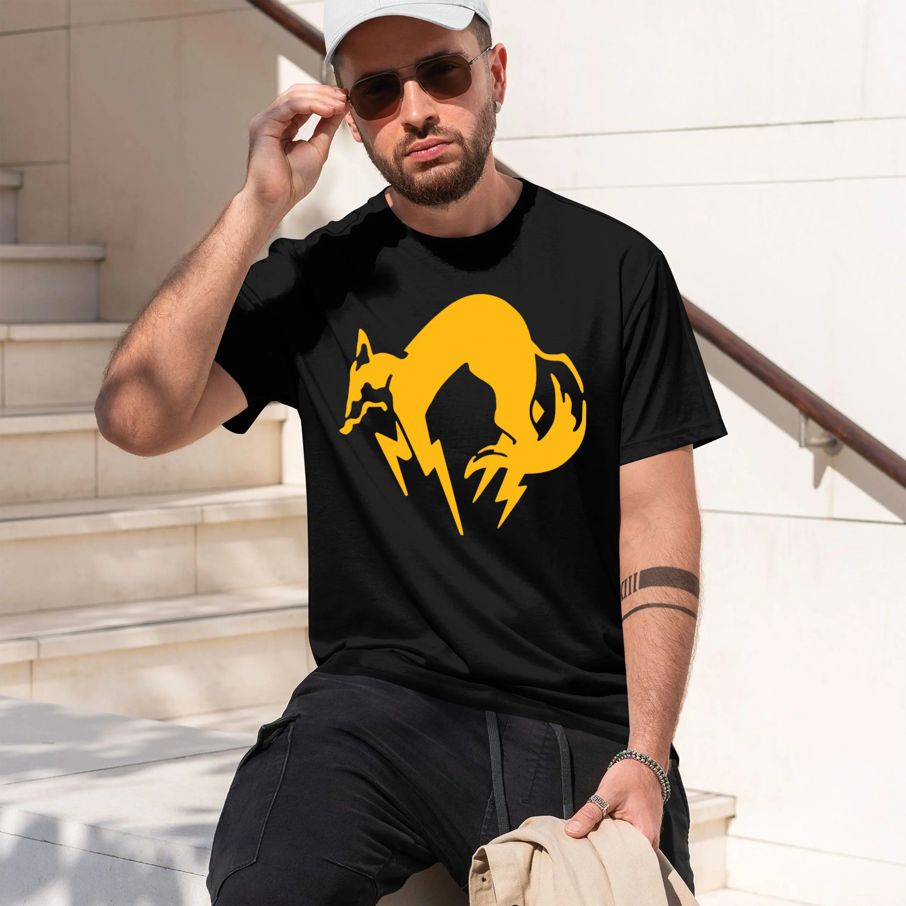 Foxhound 2026 New Model Men’s Short-sleeve crewneck T-Shirt Classic Casual Multiple Colors and Sizes for Daily Wear All-Day Comf