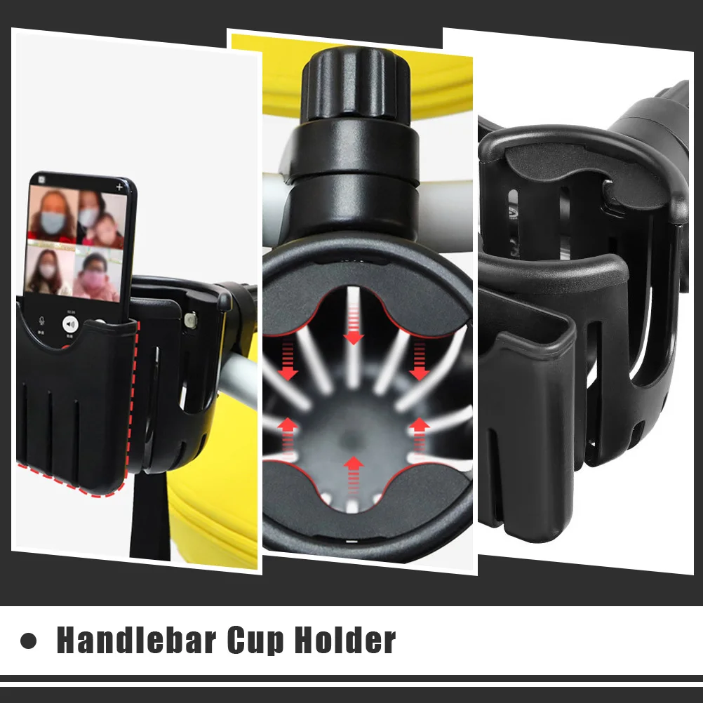 

Electric Handlebar Cup Bracket Child Holder Cell Phone Mount Eraser Kettle for Bike