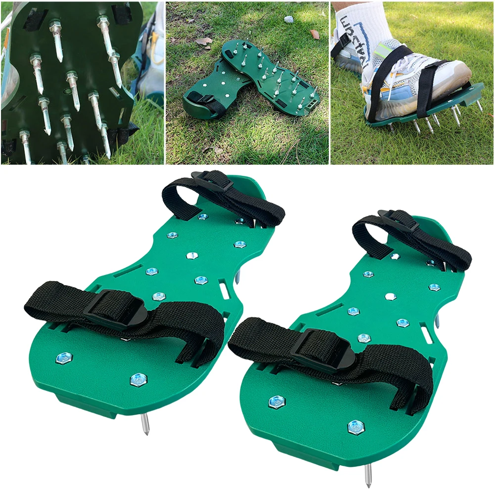 

Lawn Aerator Shoes Gardening Shoes Grass Aeration Shoes for Epoxy Floor Lawn Yard Patio Garden
