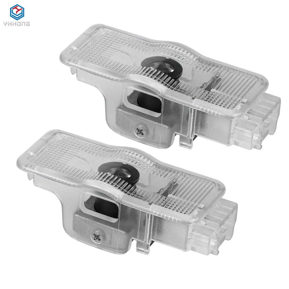Car Goods 2PCS LED Door Light Projector Welcome Shadow Lamp For Peugeot 206 307 208 308 3008 207 2008 508 5008 807 RCZ 301