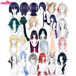Genshin Impact Wigs Scaramouche Tighnari Kazuha Xiao Raiden Shogun Al Haitham Kaveh Cyno Aether Lumine Columbina Cosplay Wig