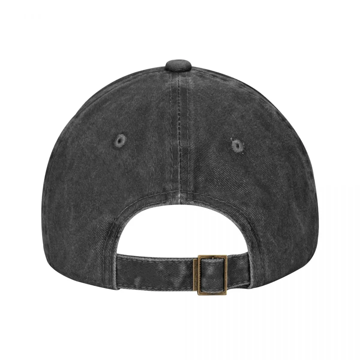 Zwart Op Wit Ghost Baseball Caps Vintage Denim Gewassen Hoofddeksels Unisex Stijl Outdoor Hardloophoeden