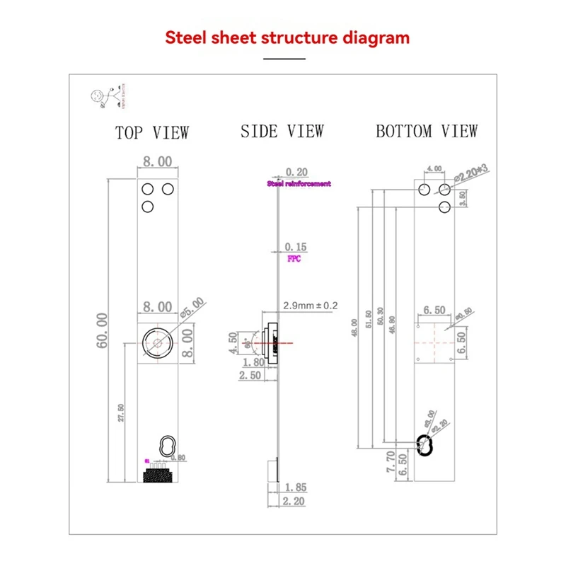 OV9726 USB-модуль камеры 1 МП 66 °   Plug & Play с фиксированным фокусом для ноутбуков и устройств сканирования QR-кода
