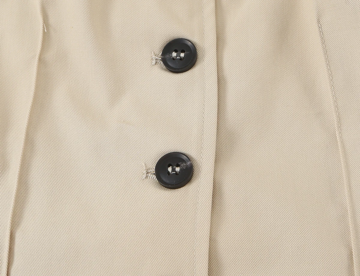 KONDALA Damen-Pulloveroberteile für den Alltag und High Street, ärmellose, schmale Oberteile mit Schulterklappen und Schlitz, Frühherbst 2026, trendige, elegante, schicke Damenoberteile – Detail 6