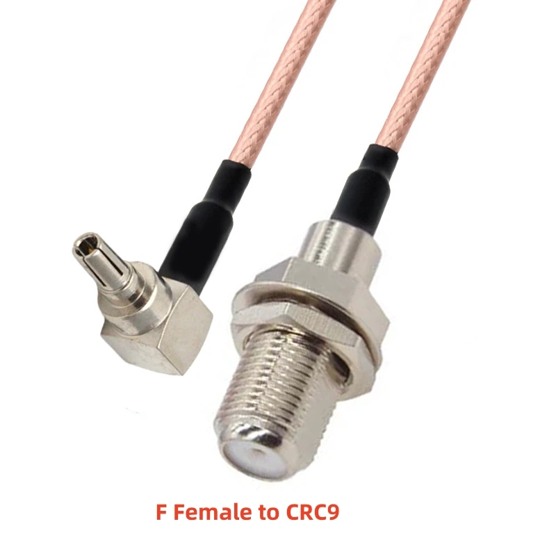 15cm 6" SMA Stecker-Buchse auf FAKRA C TS9 CRC9 BNC Q9 RG316 RF-Koaxialkabel-Konverter-Kabeladapter für Autoradio 4G-Router – Detail 6