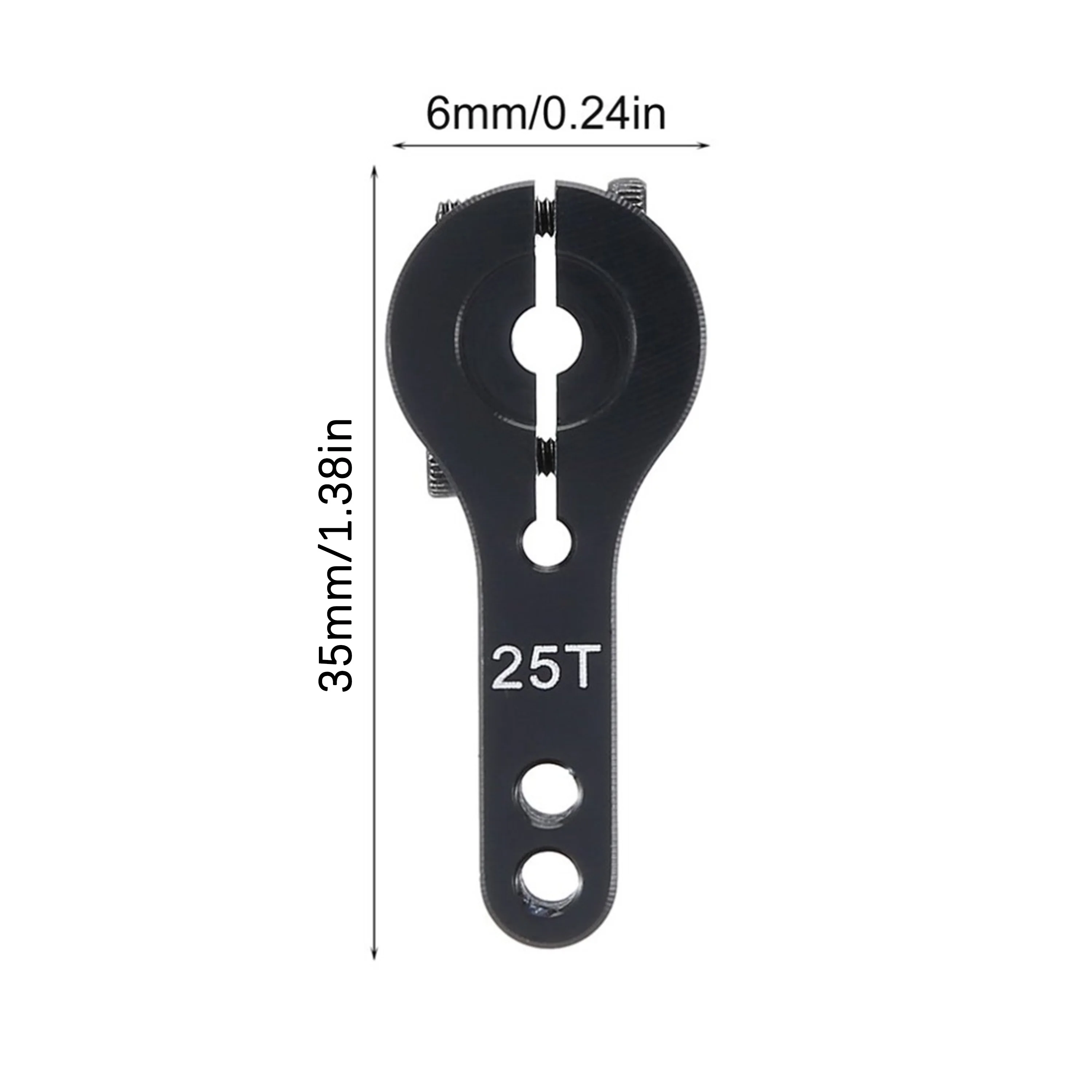 25T M3 Metal RC Servo Horn Arm Aluminum Set for MG995 MG996R E9001 Futaba Savox Xcore HL PowerHD JX SPT Dspower DIY Car Toy Part