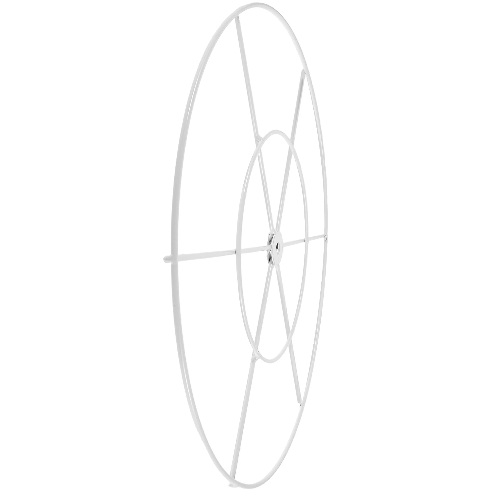 

40Cm Iron Wedding Drape Hoop Ceiling Drape Circle Party Decorations Sturdy Metal Craft Ring Diy Wall Hanging Large Wire Circle