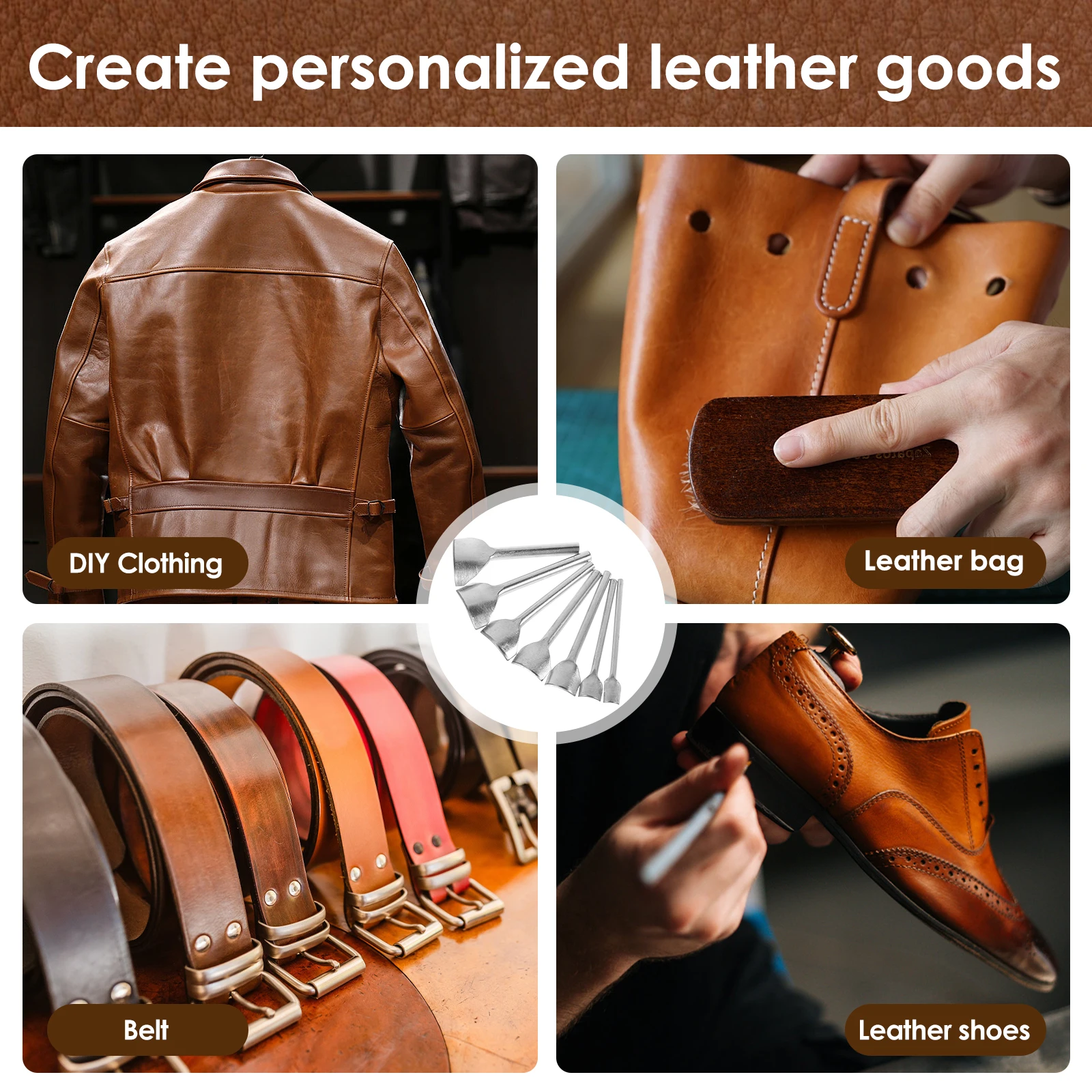 Deri Köşe Yumruk Kesici Bıçak  - Round Knife Leatherwork incelemesi ve fiyatı