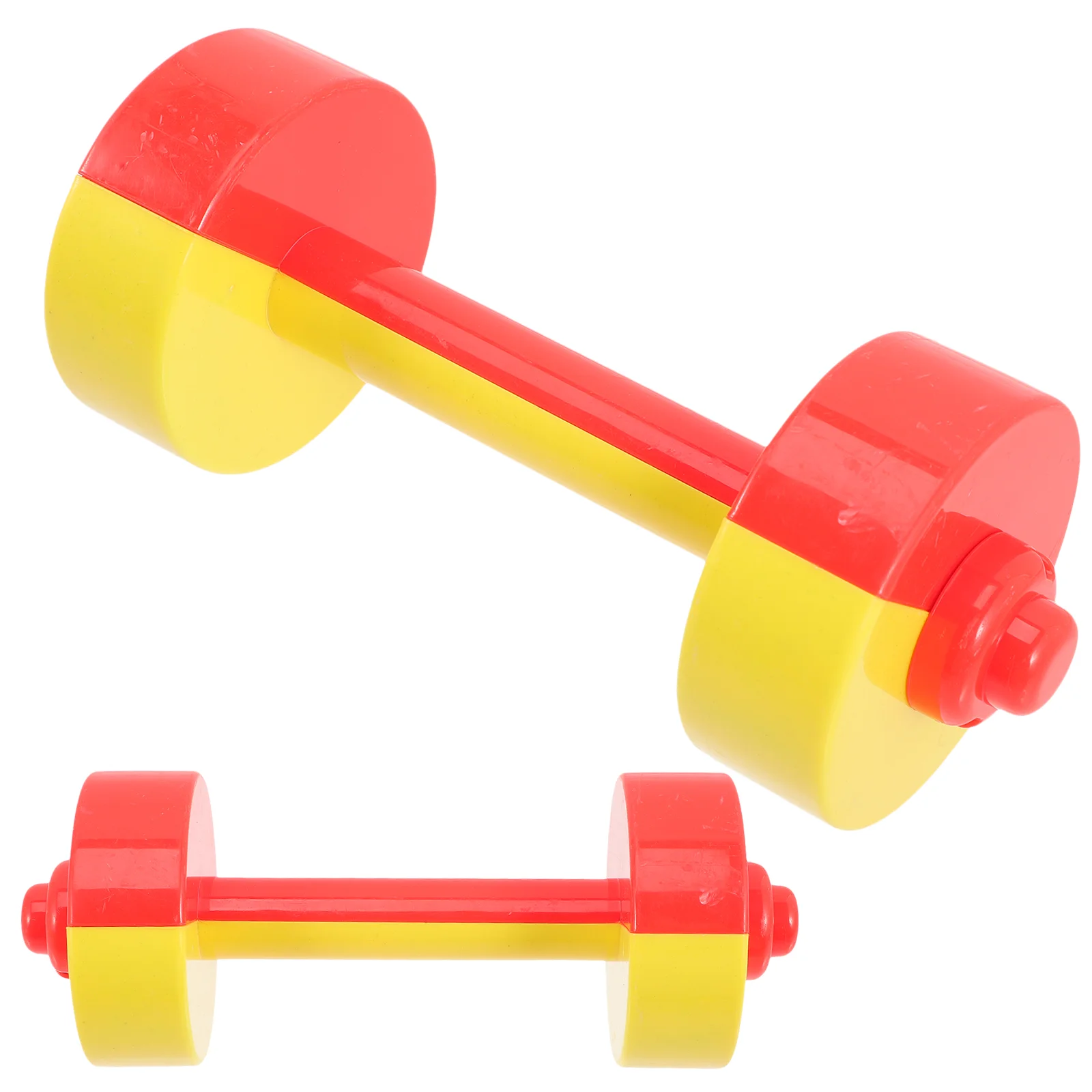 

2 Pcs Children's Dumbbell Interactive Dumbbells Home Kids Weights Small Supply Fitness