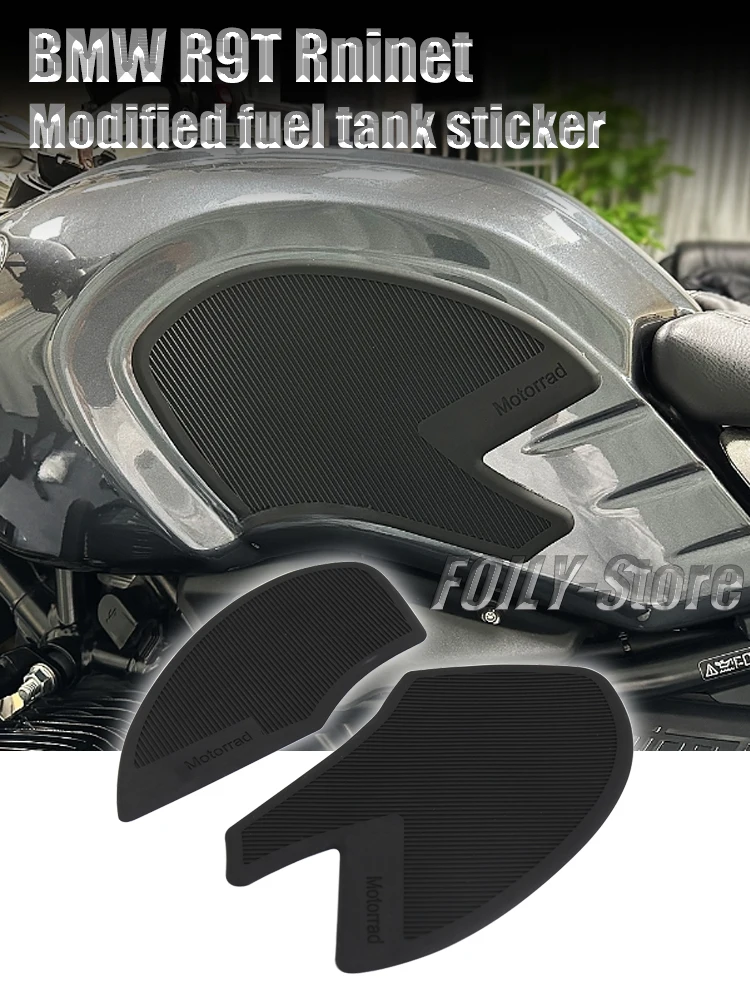 

Almohadillas protectoras para tanque de combustible lateral de motocicleta, calcomanía de Gas, agarre de rodilla, tracción para