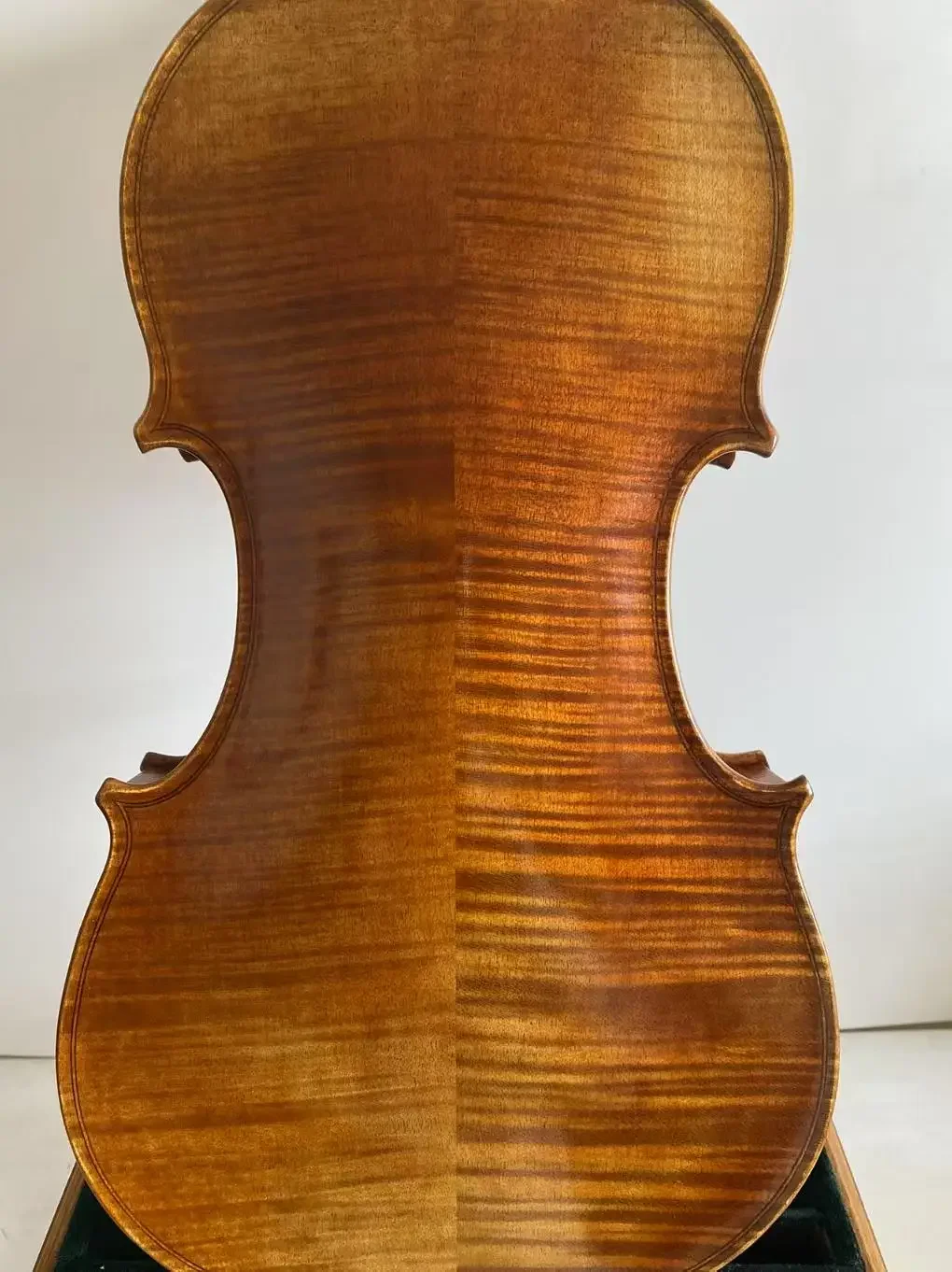 نموذج جديد 4/4 كمان Guarneri من خشب القيقب الملتهب الصلب مصنوع يدويًا رقم 3520