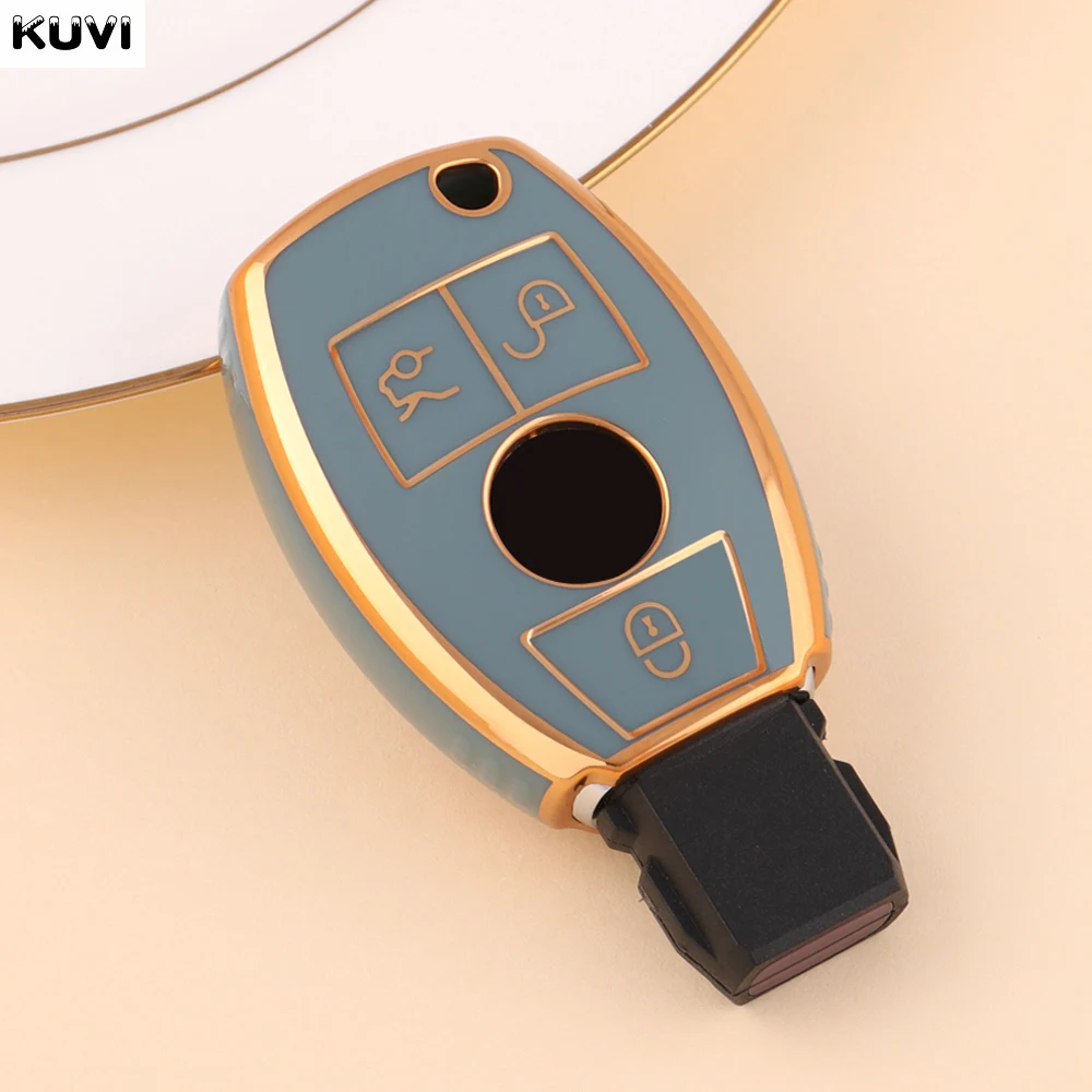 Mode TPU Auto Smart Key Fall Abdeckung Shell Für Mercedes Benz A C E S Klasse GLS GLA GLK GLC CLS CLA W204 W221 W212 W205 W176 W463