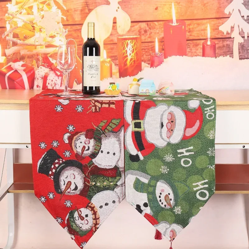 Christmas Decoration Plaid Cloth, Creative English Red and Black Plaid Tablecloth, Placemat, Restaurant Decoration Supplies