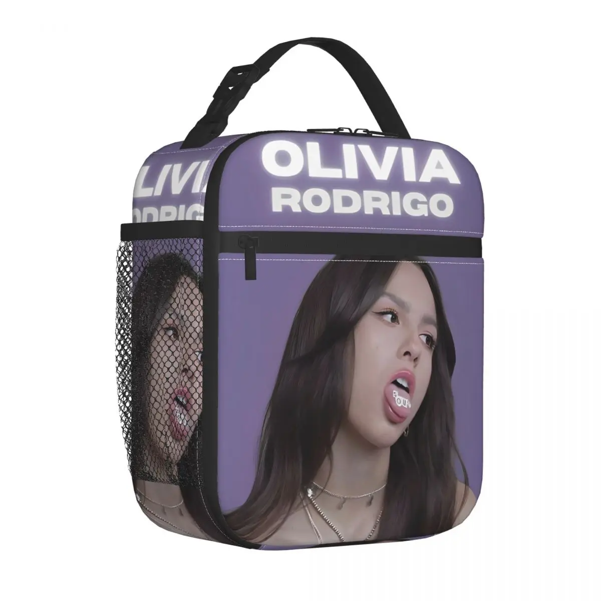 Olivia Vampire Rodrigos Sour Designs Insulated Lunch Bag Cooler Bag Reusable Meal Container Leakproof Tote Lunch Box Food Bag