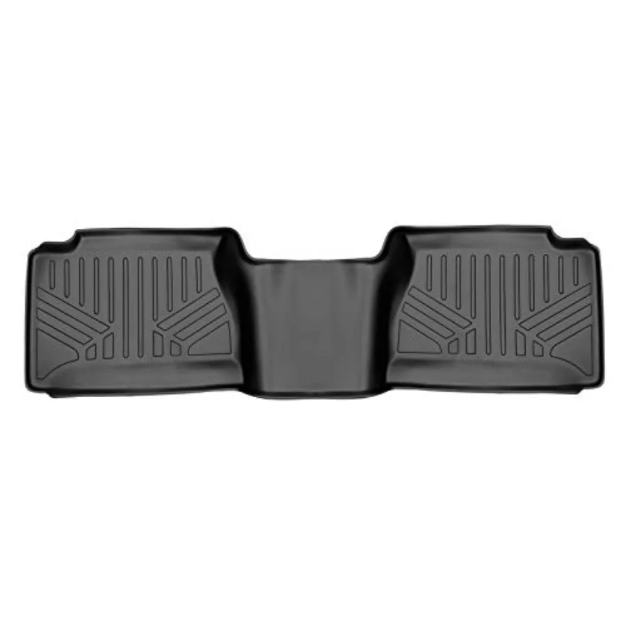 

2nd Row Floor Mat Liner for 1999-2006 Chevrolet Silverado 1500 Black Rubber Durable Non-Slip Custom Fit Easy Clean