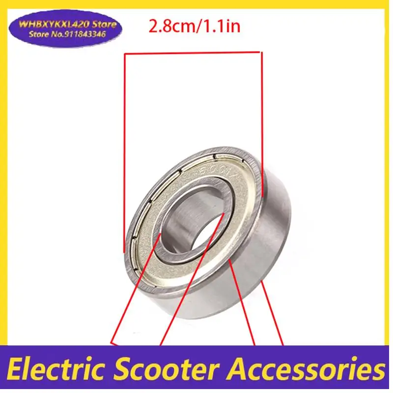 Imported Process High-Speed Bearing 6001 - 12MM Deep Groove Ball Bearing with High-Quality Construction