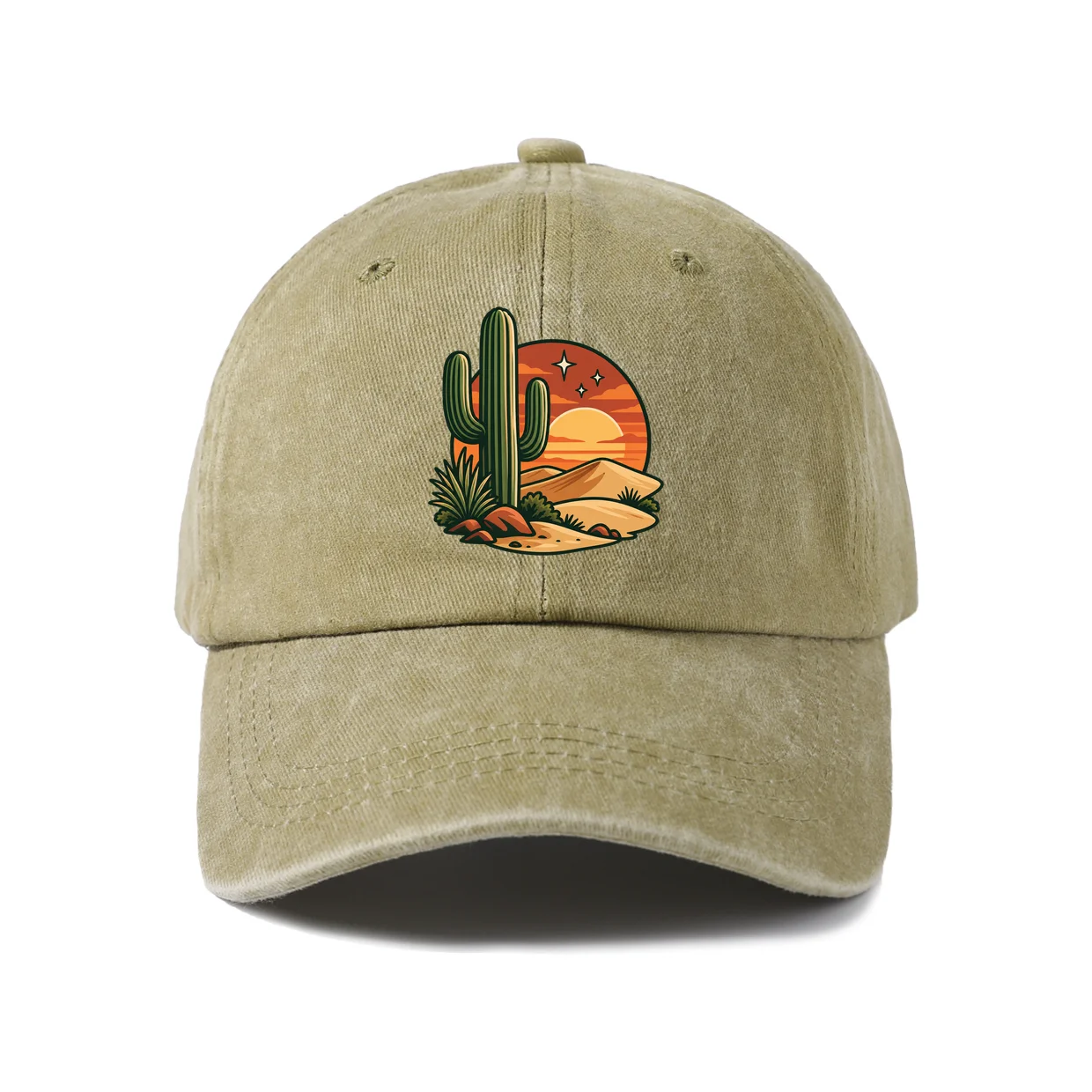 Woodland Squirrel Graphic Baseball Cap, Vintage Washed Adjustable Unisex Dad Hat, Casual Gift