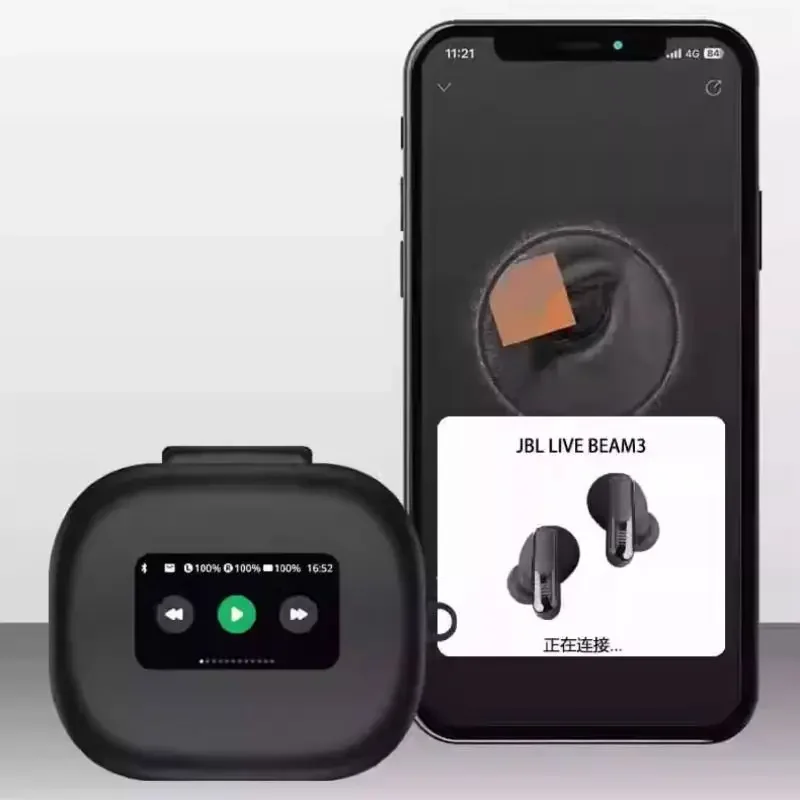 Skinlee Liquid Silicone Case For JBL LIVE BEAM 3 Case Wireless Headphone Protector Case For JBL LIVE BEAM 3 Protect Cover