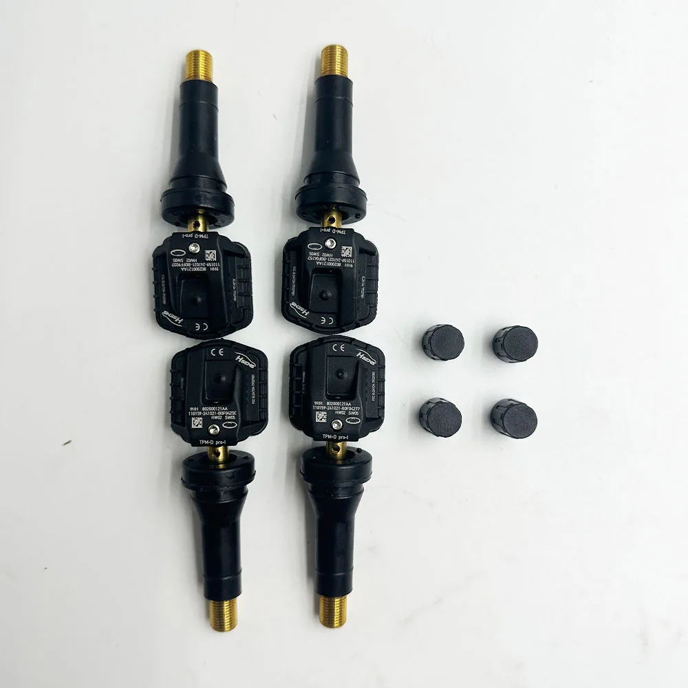 NEW 4PCS 802000121AA 802000126AA 433MHz TPMS Tire Pressure Monitoring Sensor For Chery Tiggo 3X / 8 Plus 2020-2024 High Quality