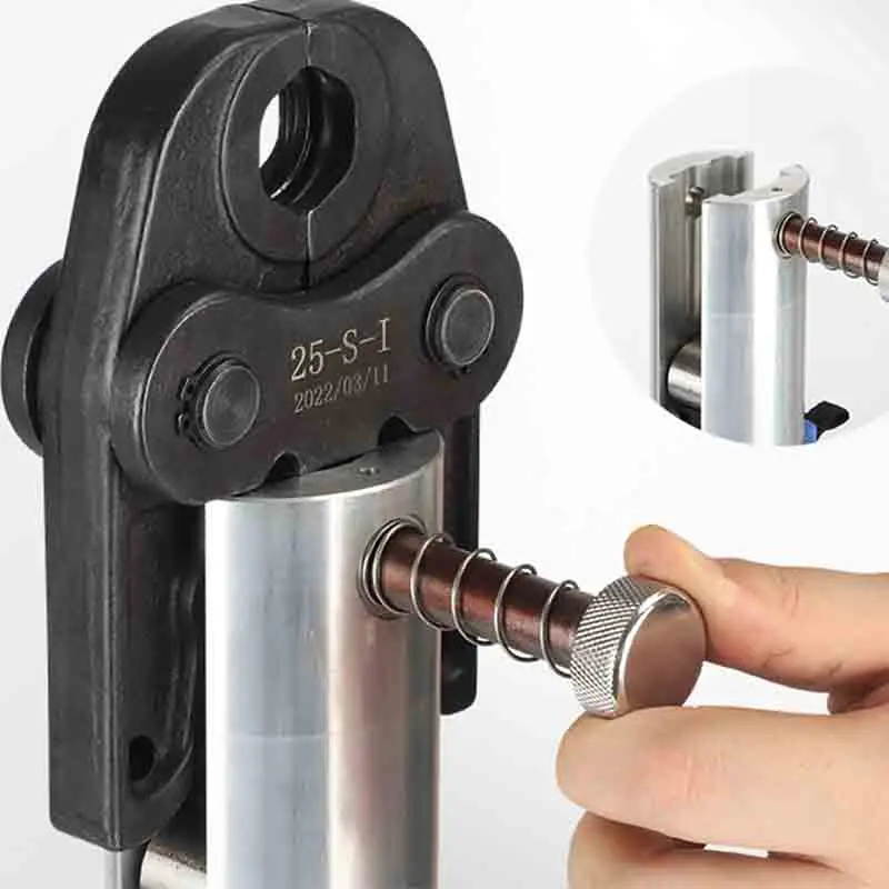 60KN Electric Pipe Crimping Pliers SZ-15-50 Water Pipe Crimping Tool Ring Compression Charging Portable Clamp