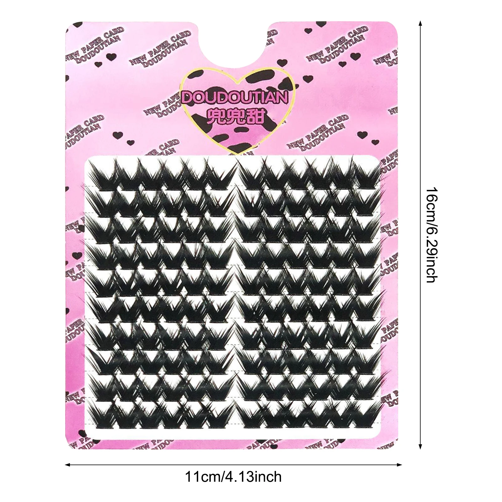 7-12 مللي متر الرموش الصناعية اليدوية الفردية مجموعة واحدة مجموعات كثيفة رموش طبيعية مجموعات للنساء فتاة أدوات ماكياج #6