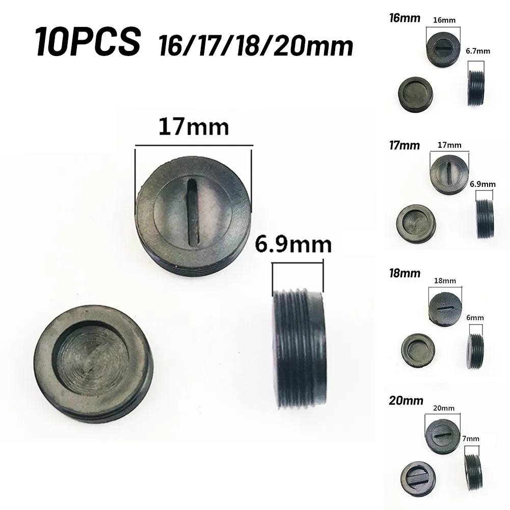 Cubierta de cepillo de carbono para martillo, taladro eléctrico, amoladora angular, cubiertas de cepillo de carbono de 16/17/18/20mm, modelos estándar de alta calidad