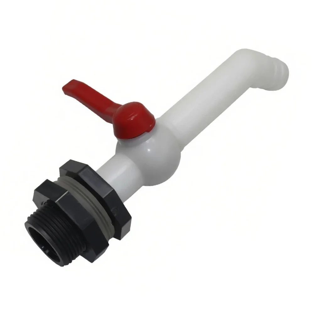 PVC internal and external thread flange with extended faucet Kit internal thread 3/4'' Rainwater bucket through plate joint