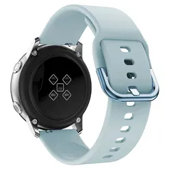 20MM 22MM Breathable Silicone Watch Strap Band Wristband For Samsung Galaxy