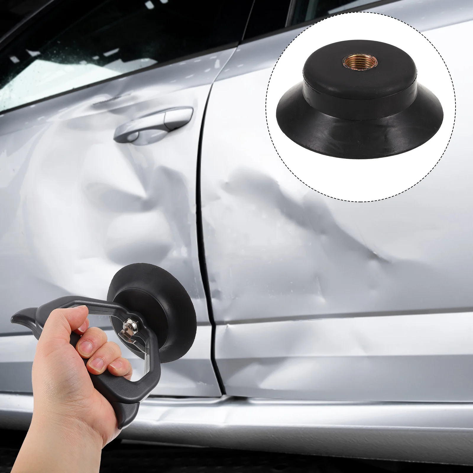

Pneumatic Dents Puller Car Body Repair Tool Automotive Suction Cup Durable Rubber Metal Fast Efficient Car Dents Removal Kit