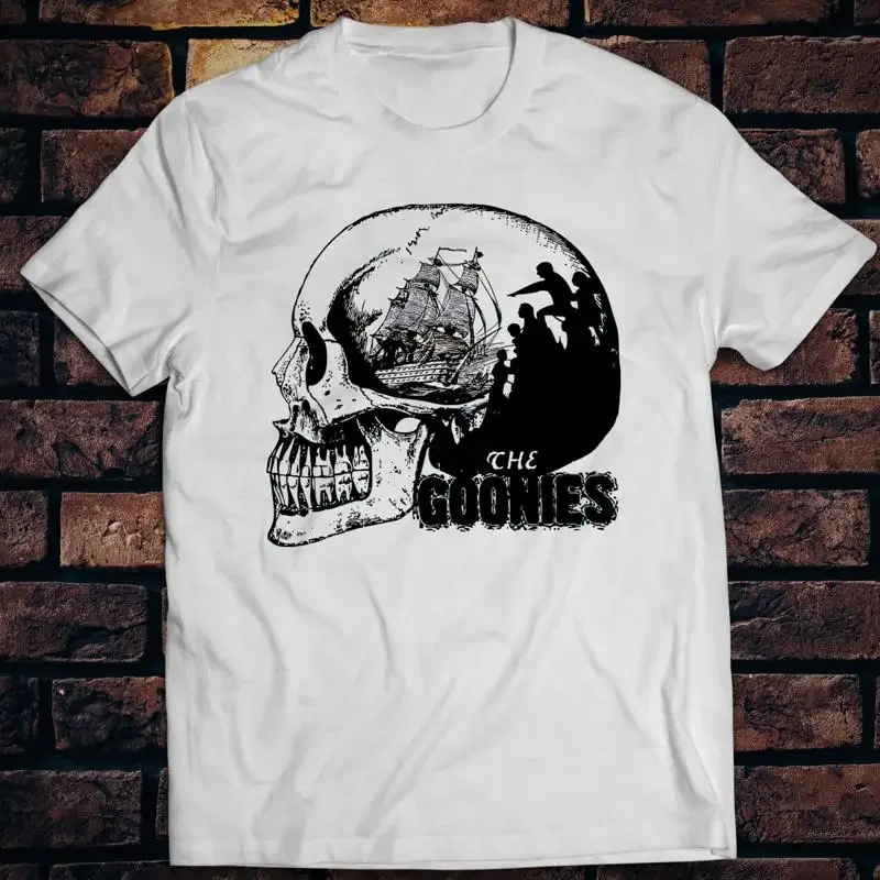 Skull The Goonies Shirt Sean Astin Josh Brolin Jeff Cohen Michael Mikey Walsh