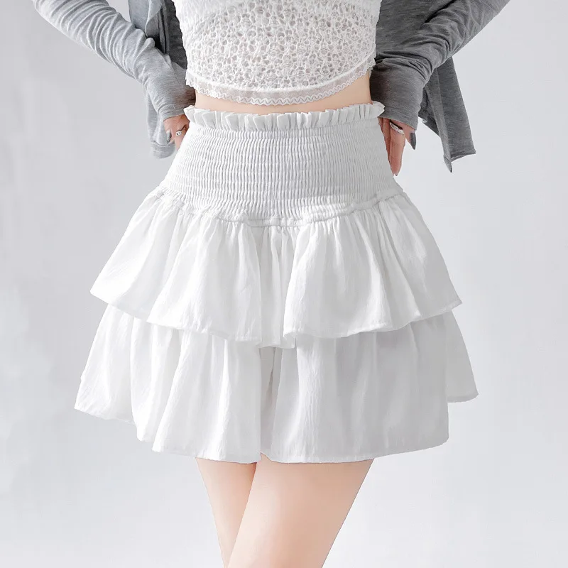 

2026 Spring/Summer New High Waist A-line Sweet Ballet Style Cake Puffy Skirt for Women