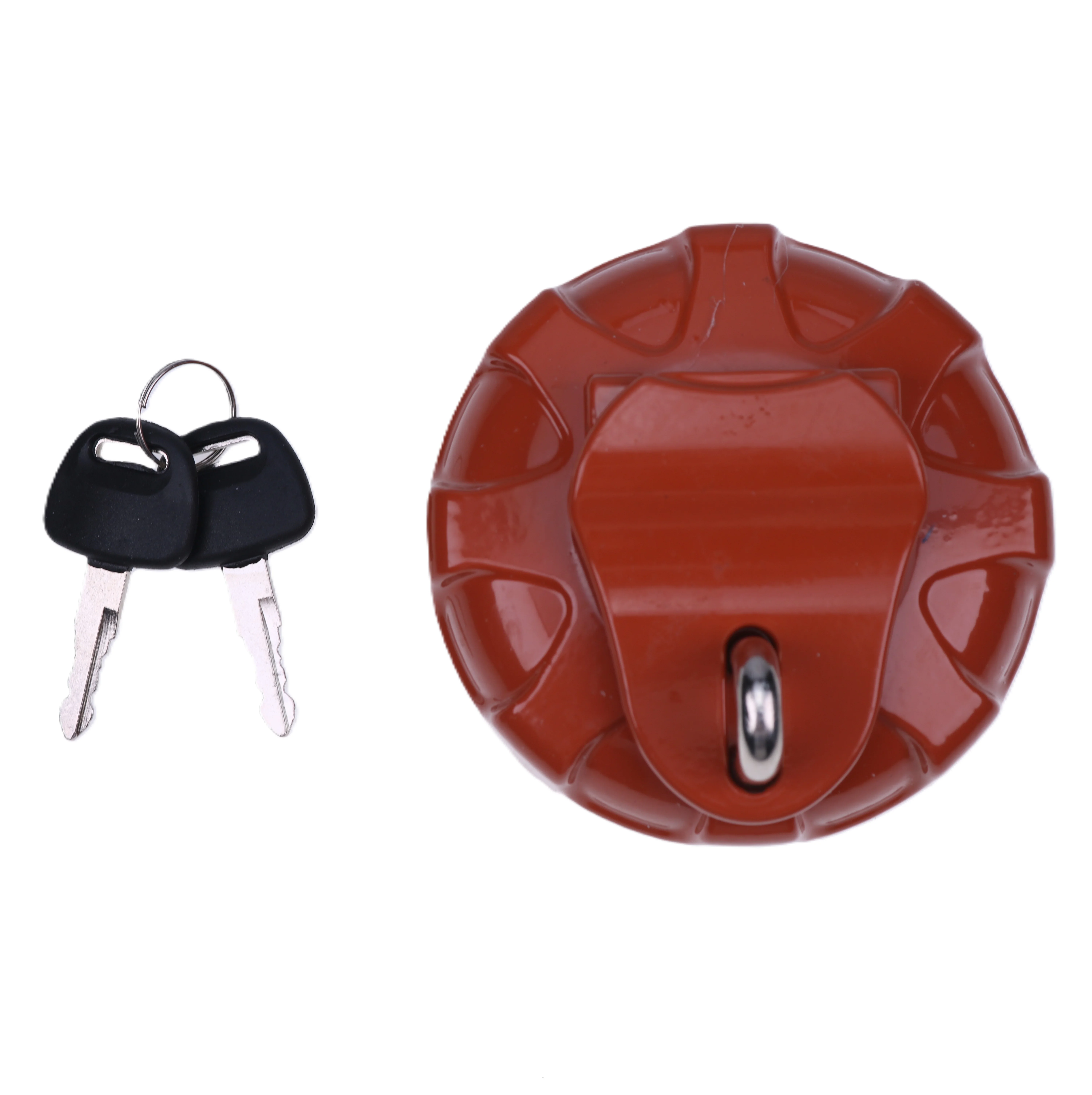 Fuel Tank Cap D100 K1004166 2188-9004 With 2 Keys For Daewoo Doosan DX140LC DX140W DX160W DX160LC DX180LC DX255LC