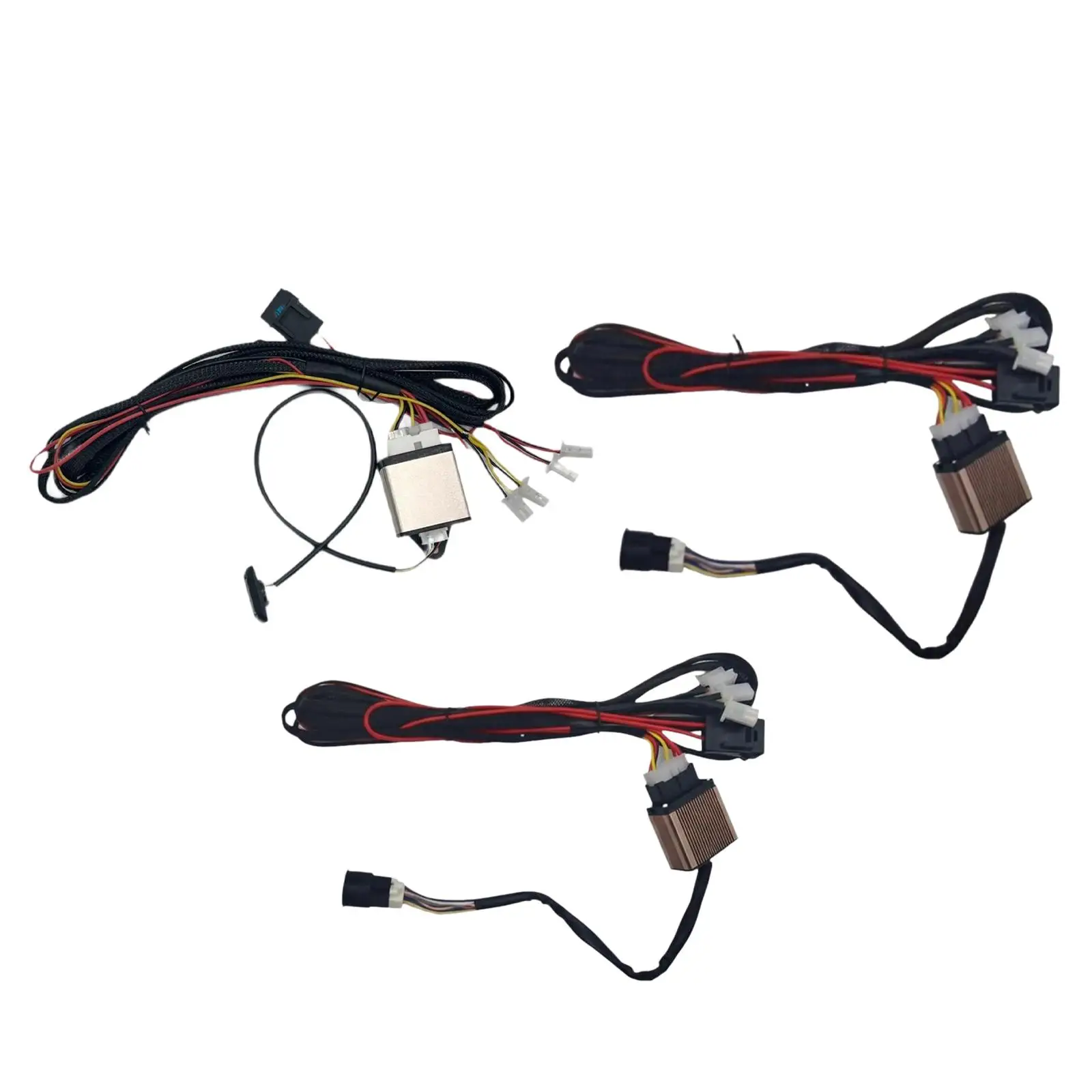 

Three Gear Car Seat Heater Switch with Adjustable Temperature Control and Universal Wiring Harness for Vehicle Seats