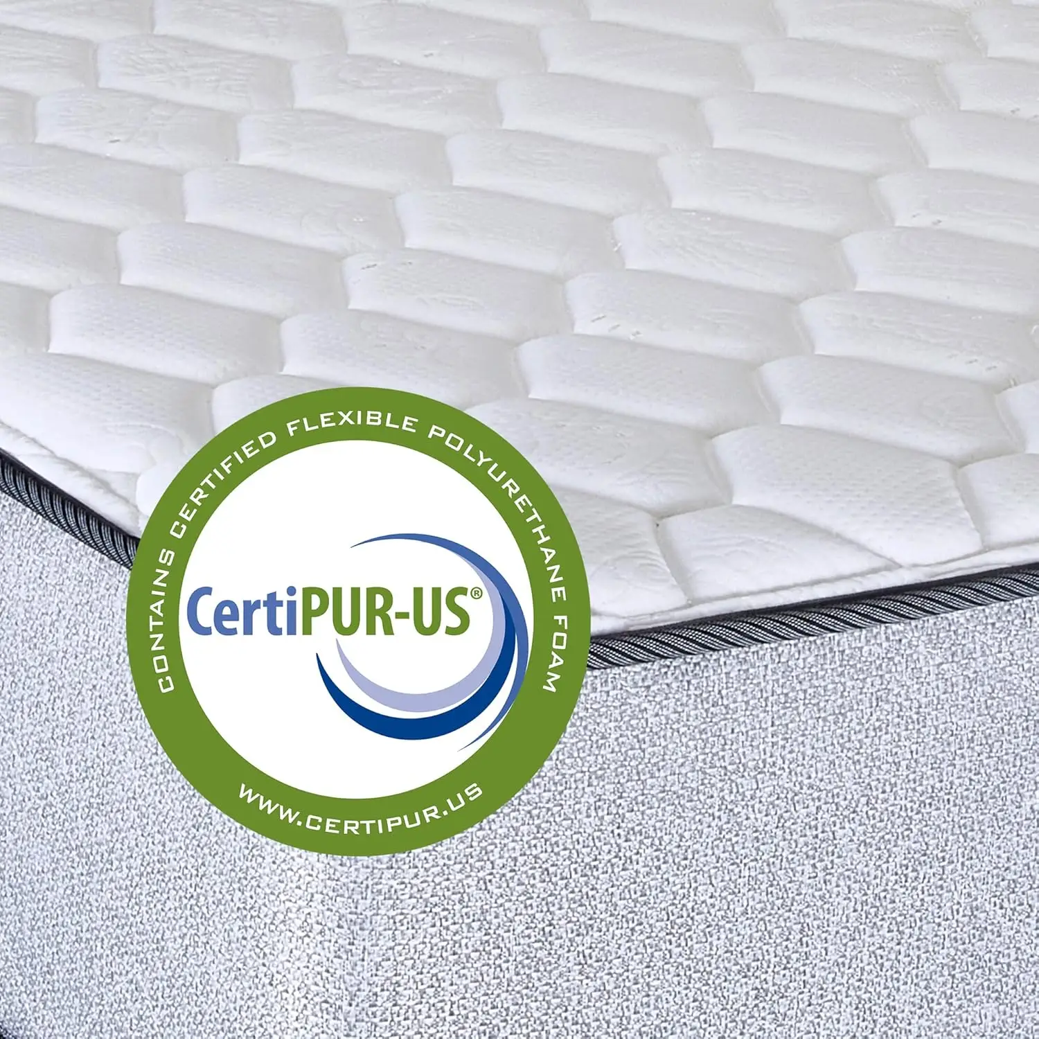 , 7-Inch Medium Firm High Density Foam Mattress, Comfortable Mattress for Cooler Sleep, Supportive & Pressure Relief, Full XL