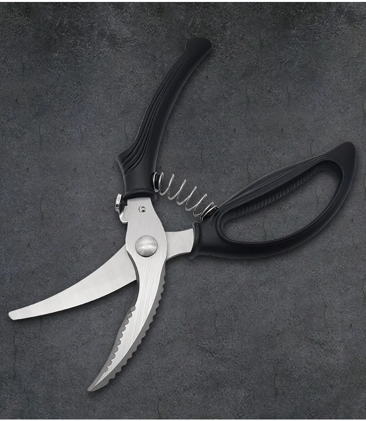 Kitchen Scissors Chicken Bone Scissors Bone Scissors Multi purpose Stainless Steel Fish Bone Food Scissors