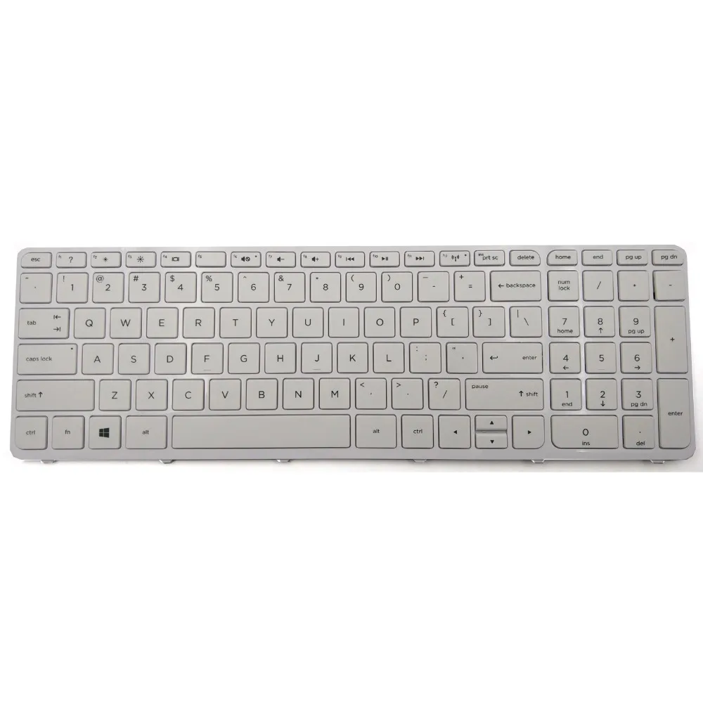 

New Laptop Keyboard for HP Pavilion 15-E009AX 15-E010AU 15-E010AX 15-E010US 15-E011NR 15-E012NR 15-E013AX 15-E013NR White US