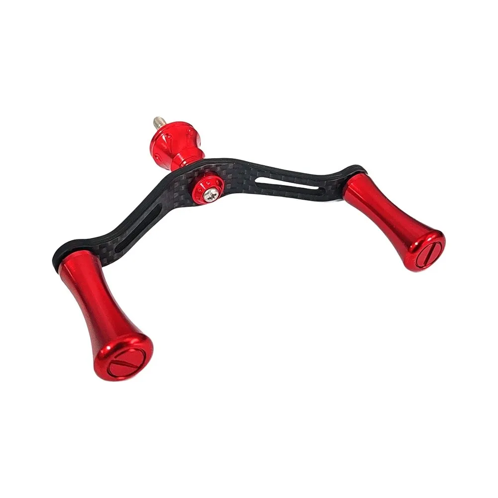 /Carbon /Fiber /Double Handle Reel Replacement Part For For Stella Complex For F4 F6 For Twinpower Cardif For Stradic For Vanfor