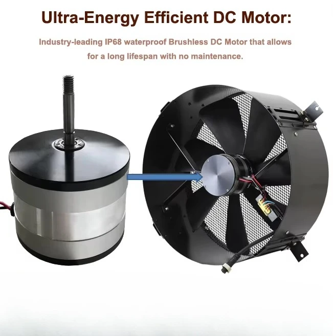 Ecological solar exhaust fan New invention Solar panel light wall fan