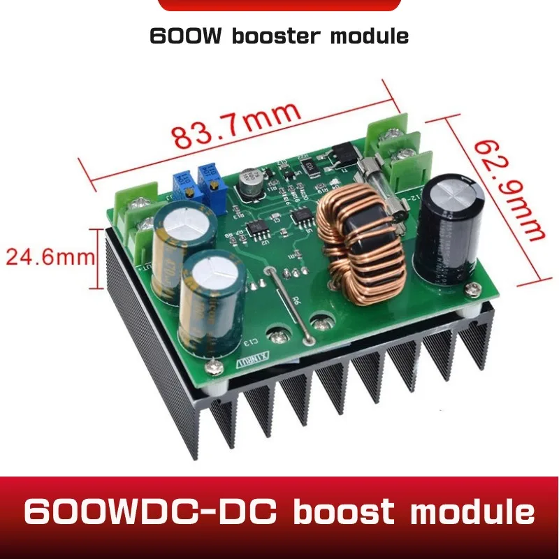 12A 600W MPPT Solar Panel Charge Regulator Controller Board Lithium Battery Charging Board DC10-60V Solar Charge Controller