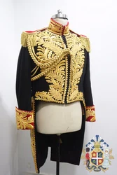 Marshal President Military Jacket Gold Embroidery Jackson Vintage