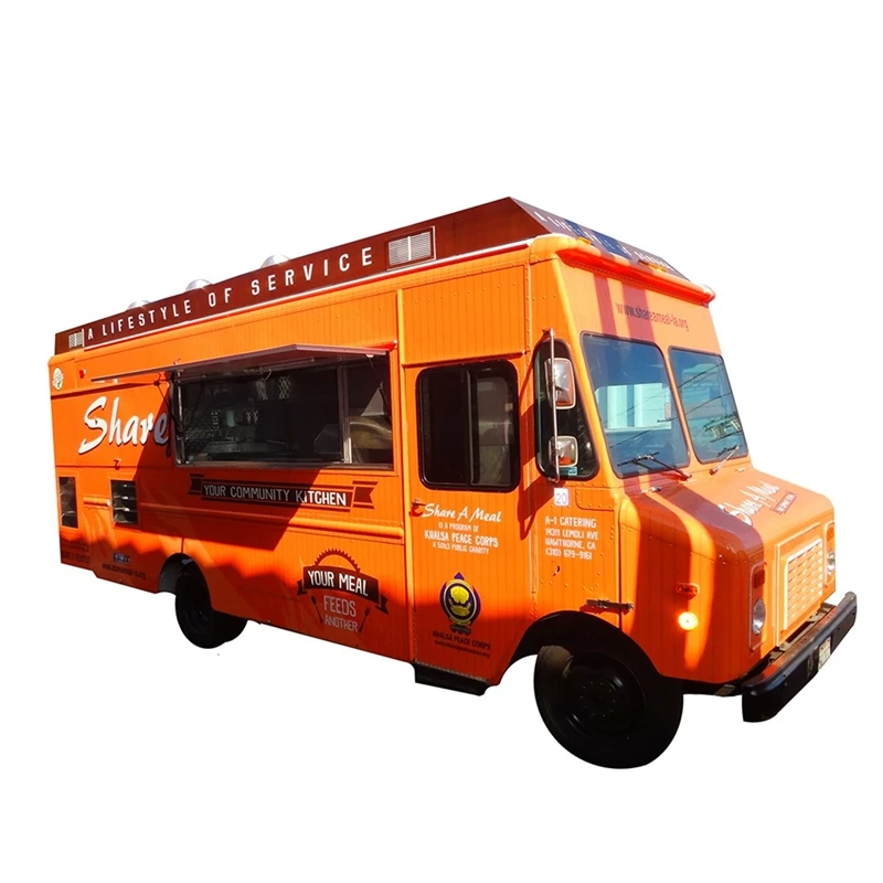 Electric Car Mobile Conssion Catering Trailer Food Truck Mobile Kitchen Grilling Kiosk Bubble Tea Ice Cream Vending Food Cart