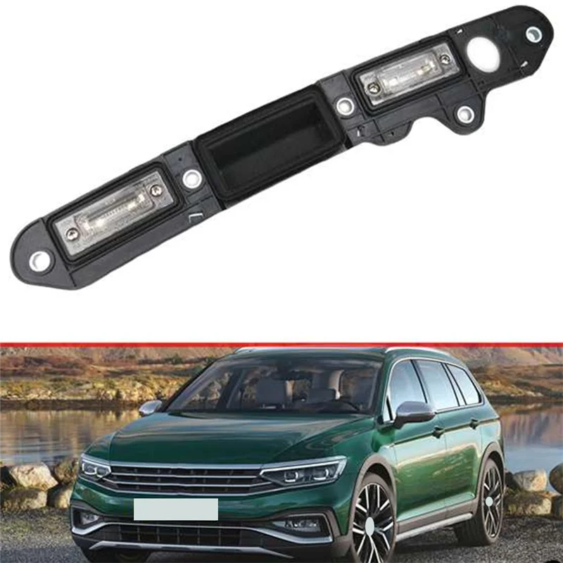 Car Luggage Compartment Handle License Plate Switch Tail Cover Switch for VW Golf Plus Jetta Passat B6 Touran 1TD827574A