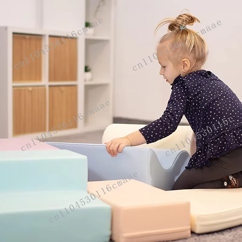 NUOVO parco giochi per bambini in schiuma morbida per arrampicata e gattonare