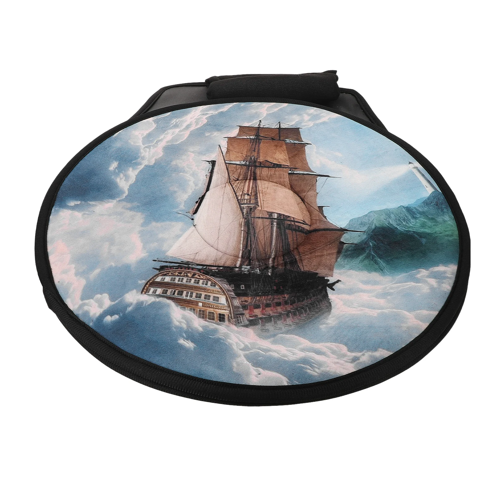

3D Rotating Swivel Pad 360 Degree Soft Fabric Thick Wedge Universal Fit for All Vehicles Interior Portable Use Car for Car