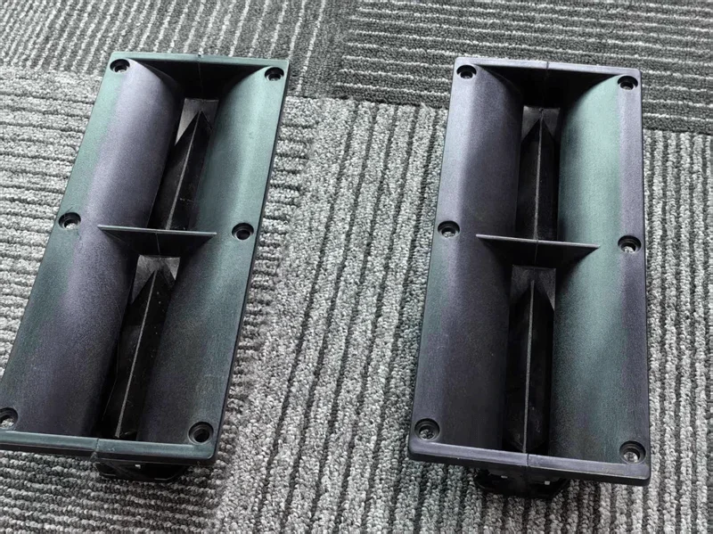 MW Audio Dual HF Horn für 5-Zoll-Säulenlautsprecher und Line Array, 2x1" Hals, Größe: 247,5×100,5×85,4mm – Detail 2