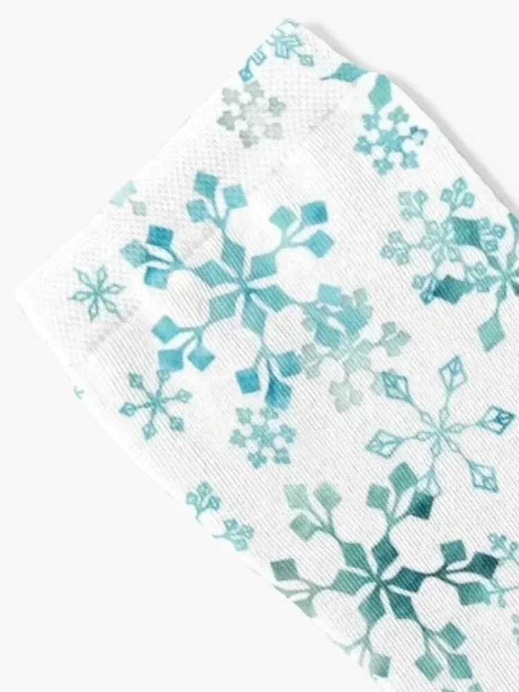 Рисунок 2 - Снежинки Кристаллы на белых носках