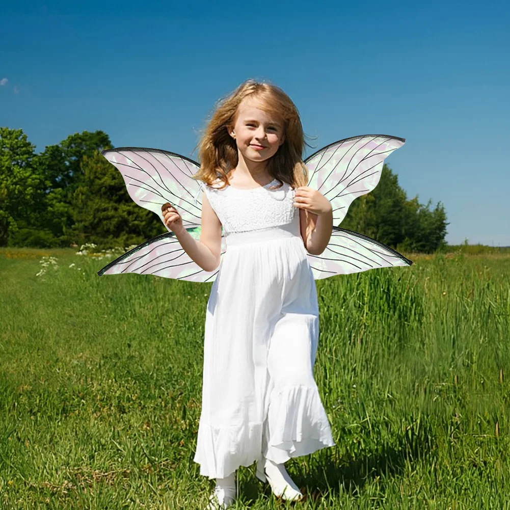 Princess Butterfly Fairy Elf Angel Wings For Women Girls Fancy Dress Costume Halloween Party Cosplay Performance Photography