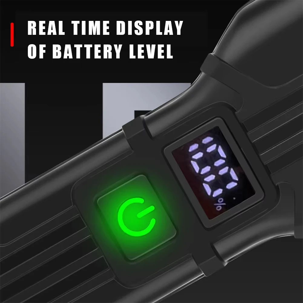 Luz delantera y trasera de bicicleta, luz LED para bicicleta de 1800mAh, 6500K, linterna para cabeza de bicicleta, rotación de 360, 500LM, con bocina, accesorios para bicicleta