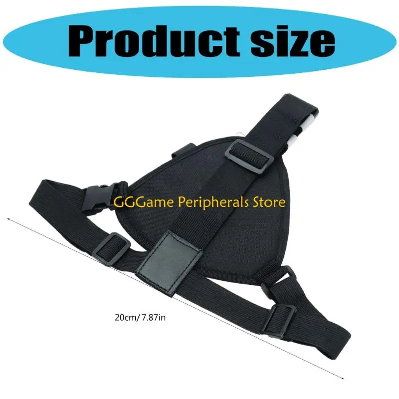 U55B Многоцелевой нагрудный рюкзак с радиоприемником Регулируемый ремень Прочная ткань Надежные карманы на молнии для активного